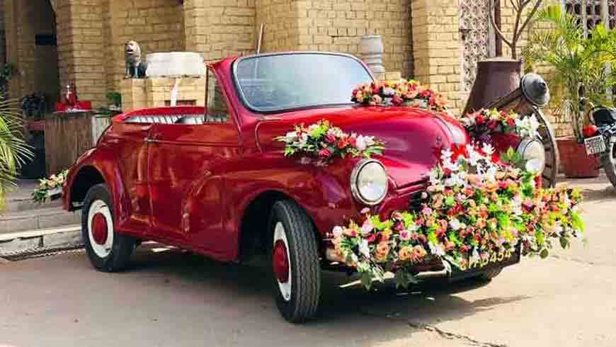 vintage car rental Chennai, classic car hire, antique car rental service